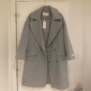 Grey Oversized Coat